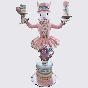 NEW Circus Bunny Tabletop Decor